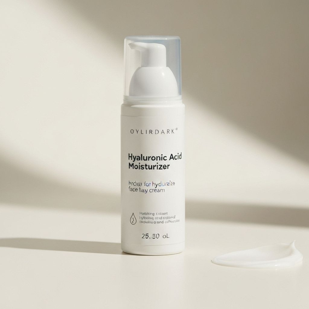Hyaluronic acid moisturizer for face